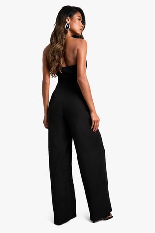 Strapless Jumpsuit - Zwart