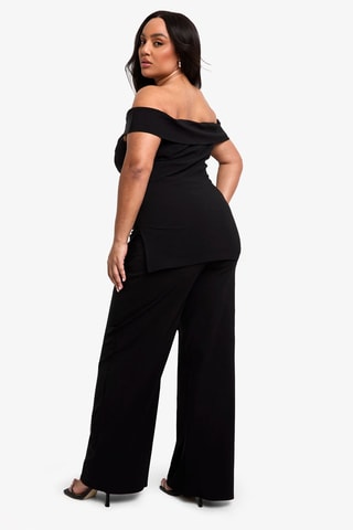 Top en Broek Wide Legs - Zwart