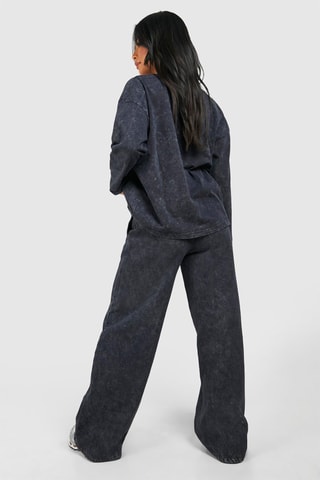 T-shirt en Broek - Gemêleerd Donkergrijs