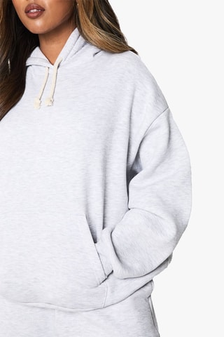 Sweater en Joggingbroek Hoge Taille - Gemêleerd Lichtgrijs