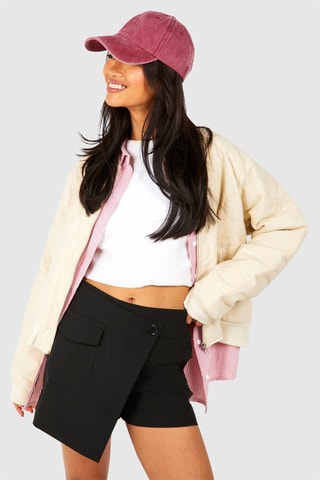 Broekrok Hoge Taille - Zwart
