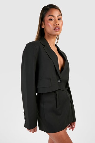 Minirok Hoge Taille - Zwart