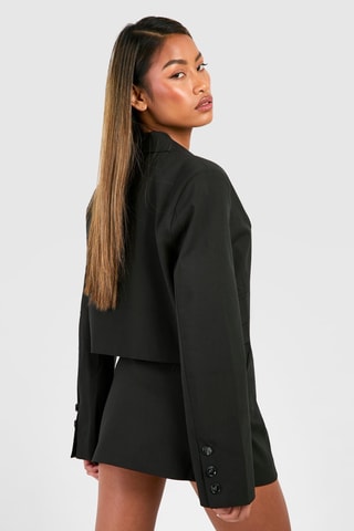 Minirok Hoge Taille - Zwart