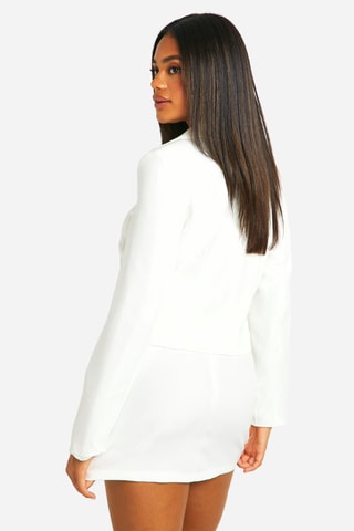 Minirok Hoge Taille - Ivoorkleurig