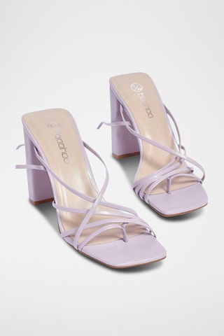 Sandalen met Hak - Lichtpaars