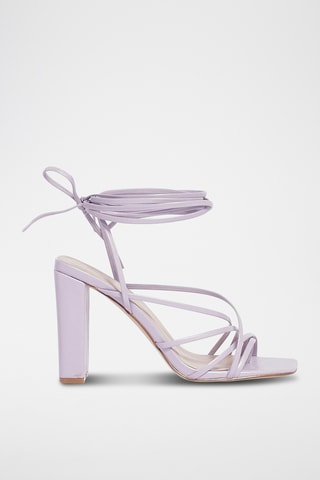 Sandalen met Hak - Lichtpaars