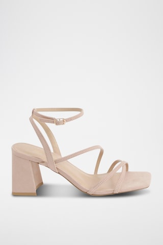 Sandalen met Hak - Nude