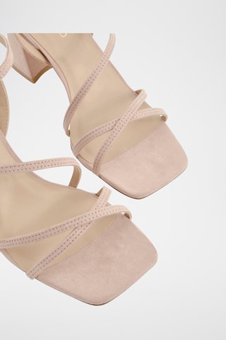 Sandalen met Hak - Nude