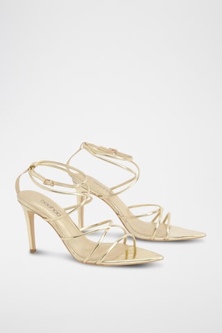 Sandalen met Hak - Goudkleurig