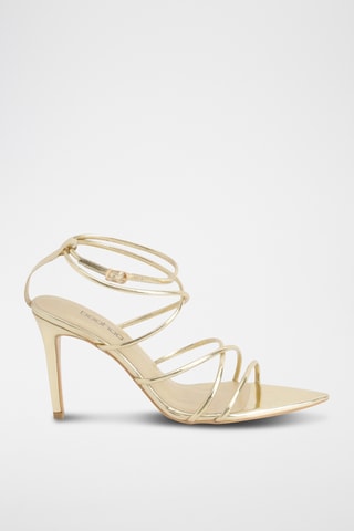 Sandalen met Hak - Goudkleurig