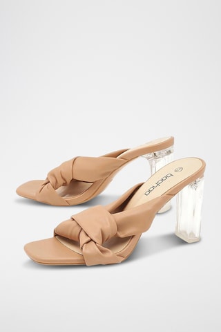 Muiltjes met Hak - Beige