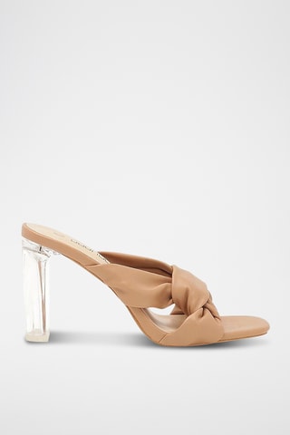 Muiltjes met Hak - Beige