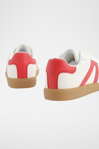 Sneakers - Grijs en Rood