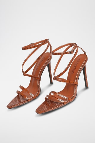 Sandalen met Hak - Bruin