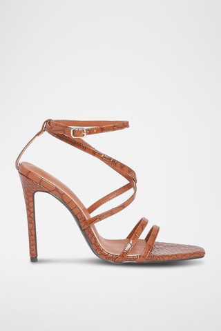 Sandalen met Hak - Bruin