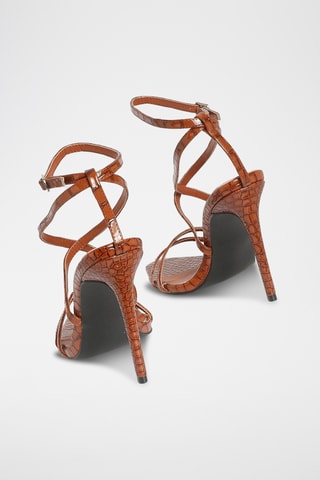 Sandalen met Hak - Bruin