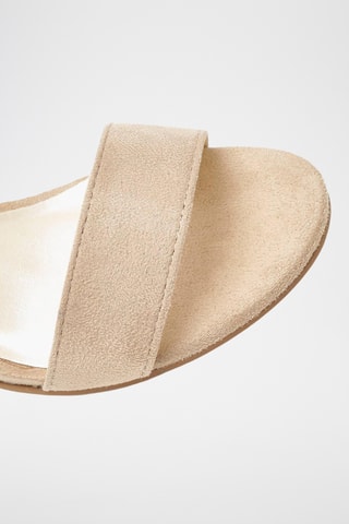 Sandalen met Hak - Nude