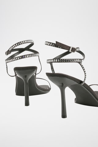 Sandalen met Hak - Zwart