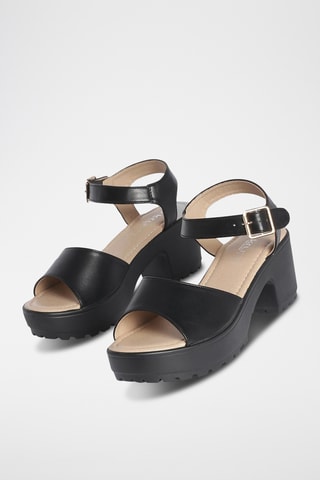 Sandalen met Hak - Zwart