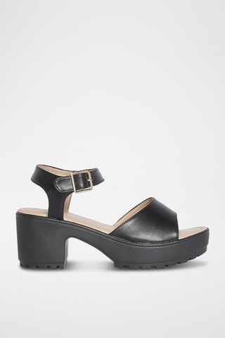 Sandalen met Hak - Zwart