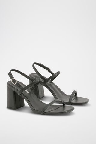 Sandalen met Hak - Zwart