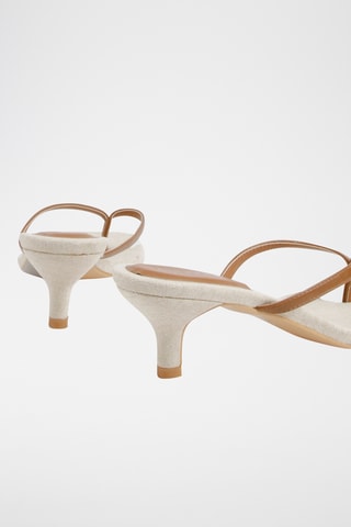Sandalen met Hak - Bruin