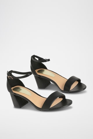 Sandalen met Hak - Zwart