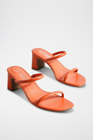 Muiltjes met Hak - Oranje