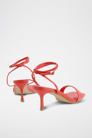 Sandalen met Hak - Rood