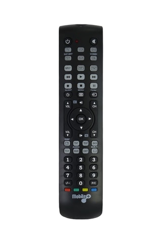 Télécommande universelle 6-en-1 mobile - Noir