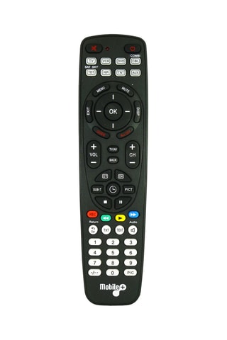 Télécommande universelle 8-en-1 mobile - Noir