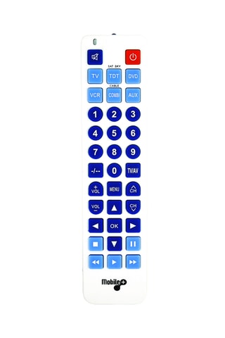 Télécommande universelle 6-en-1 mobile - Blanc