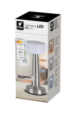 Draadloze Ledtafellamp - Wit -  1,3 W