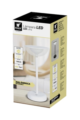 Draadloze Ledtafellamp - Wit - 1,22 W