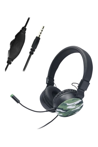 Casque gaming HD surrond - Vert foncé