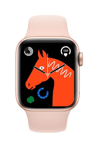 Montre connectée - Rose et noir