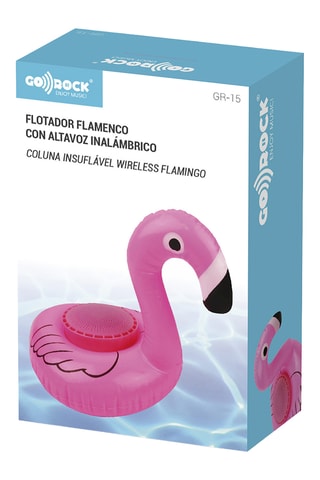 Enceinte sans fil avec flotteur - 3 W - Fuchsia