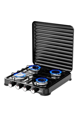 Cuisinière à gaz portable - 8,8 kW - 4 brûleurs