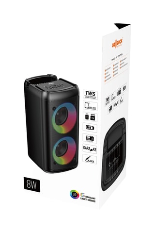 Enceinte sans fil - 8 W - Noir