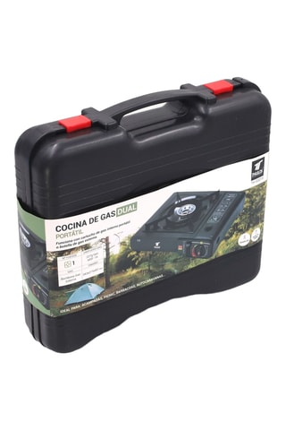 Cuisinière à gaz double - 2,5 kW - 1 brûleur