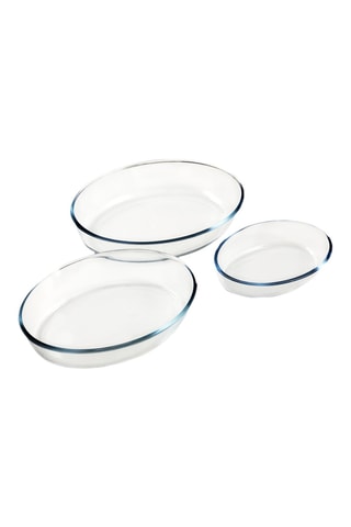 3 moules en verre borosilicate