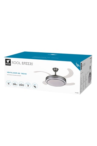 LED plafondventilator - 35 W - 6 posities