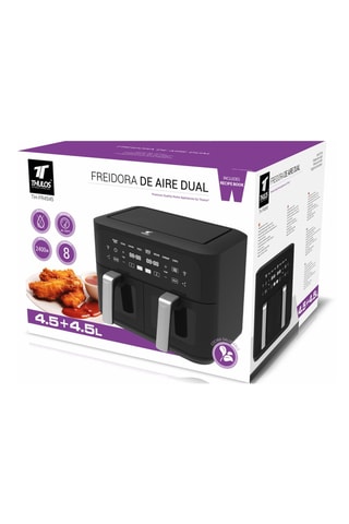 Friteuse à air chaud - 2 x 1400 W