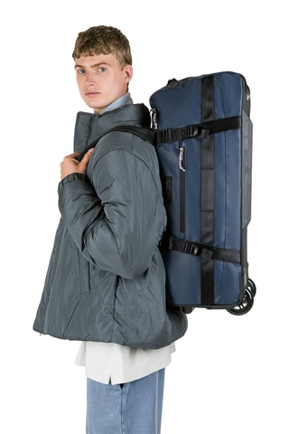 Weekendtrolley Duffel (M) - Marineblauw - 71 cm
