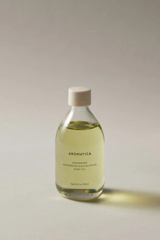Huile corps réveillante menthe poivrée & eucalyptus - 100 ml