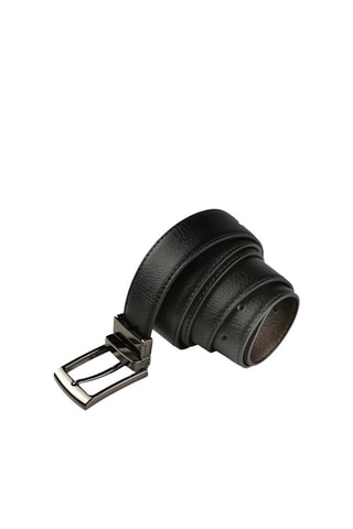 Dubbelzijdige Leren Riem - Bruin