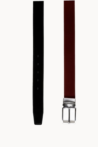 Dubbelzijdige Leren Riem - Bruin