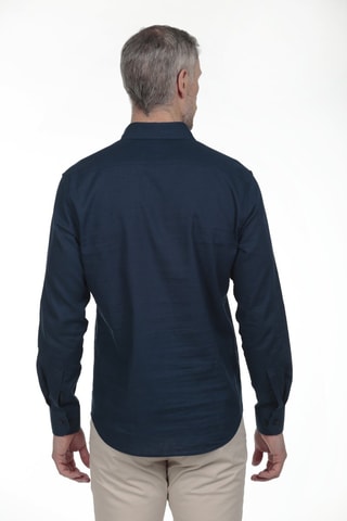 Overhemd Regular - Marineblauw