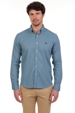 Overhemd Regular - Blauw