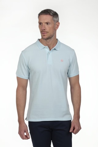 2 Polo's Regular Fit - Blauw en grijs